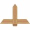 Ekena Millwork Eugene Smooth Timber Gable Bracket, Western Red Cedar, 36"W x 24"H x 3 1/2"D x 5 1/2"F, 16/12 Pitch GBW036X24X0406EUG00SWR - alternate 1
